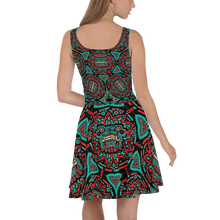 Load image into Gallery viewer, Aztec Pattern Dress Large Face
