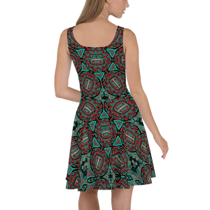 Aztec Pattern Dress